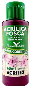 TINTA ACRILICA FOSCA VINHO NAT. COLORS 60 ML ACRILEX