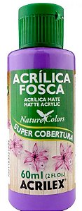 TINTA ACRILICA FOSCA VIOLETA NAT. COLORS 60 ML ACRILEX