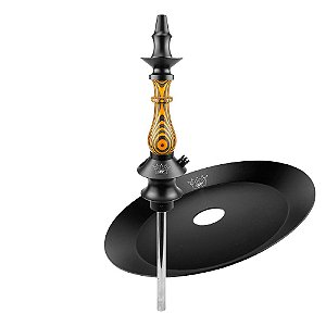 Kit Stem Narguile Regal Prince Diamond Sunset + Prato Regal Tray Black