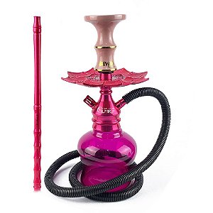 Kit Narguile Completo Al Farid Top - Rosa KIT598