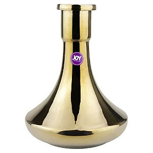 Vaso Joy Hookah Gim 26cm - Metálico Gold