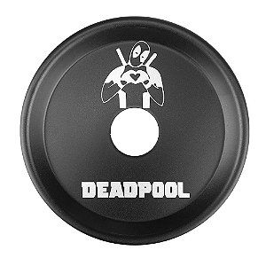 Prato Zion Hookah Personagens P 18cm - Deadpool