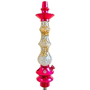 Stem Narguile Amazon Hookah Pride Cartier - Pink/Pearl White Gold