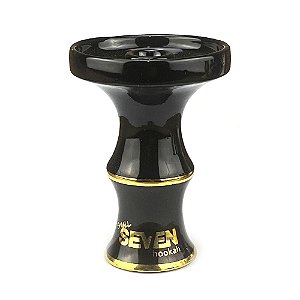 Rosh Seven Hookah Small Gold - Preto