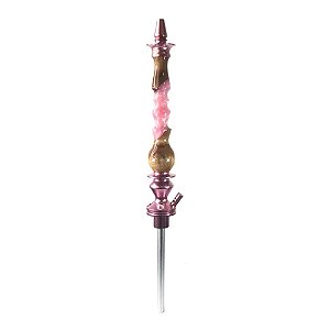 Stem Narguile Hookah King Crystal Collection Topázio - Rosê