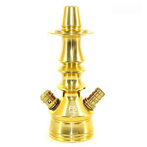 Stem Narguile Invictus Hookah Small F5 - Dourado/Dourado