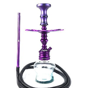 Kit Narguile Completo King Empire - Roxo KIT654