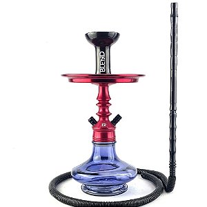 Kit Narguile Completo Invictus Small F5 - Vermelho/Preto KIT7919