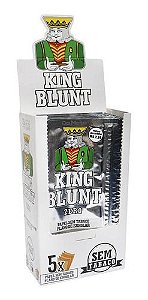 Seda King Blunt - Zero (Caixa com 25 uni com 5 Folhas)