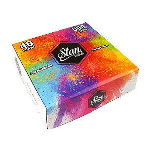 Papel Alumínio Stan Hookah Liso 500 Folhas