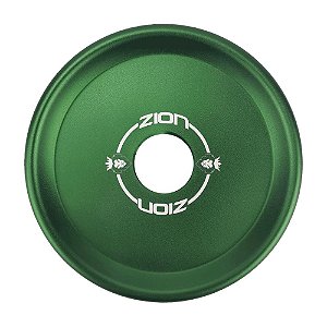 Prato Zion Hookah P 18cm - Verde Escuro
