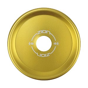 Prato Zion Hookah P 18cm - Dourado