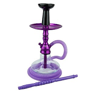 Narguile Completo Pocket Shisha - Roxo - Zagabria Hookah