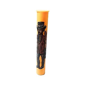 Tubo para Guardar Cigarro Lion Rolling Big Smoke - Laranja