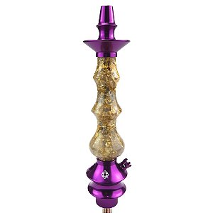 Stem Narguile Amazon Hookah Pride Cartier - Roxo/Pearl White Gold