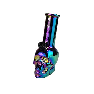 Bong De Vidro DK Mini Skull Metalic Furtaco