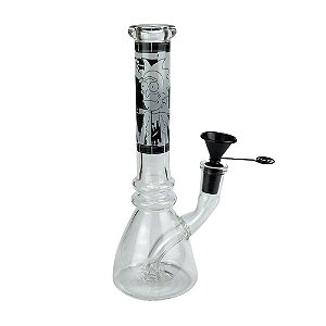 Bong De Vidro DK Erlen Rick E Morty Transparente