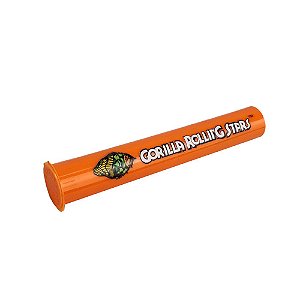 Tubo para Guardar Cigarro Gorilla Rolling Stars - Laranja