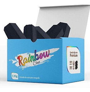 Carvão Rainbow Coco Jumbo 1kg