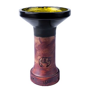 Rosh Triton Hookah Tripog Envelhecido - Amarelo