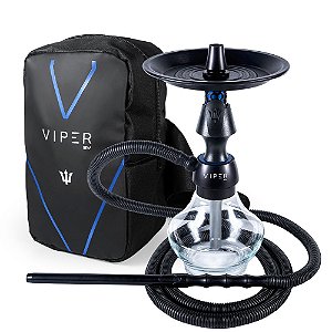 Narguile Completo Triton Viper SV - Azul + Bolsa SV