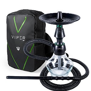 Narguile Completo Triton Viper SV - Verde + Bolsa SV