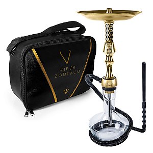 Narguile Completo Triton Viper Zodíaco - Touro + Bolsa