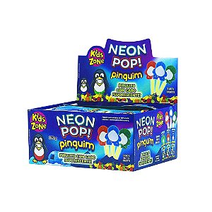 Display Pirulito Neon Pop (30un C/9g) - Pinguim
