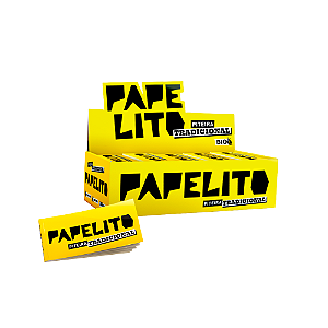 Bloco De Piteira Papelito Tradicional Biodegradável (25 Livretos C/36 Folhas)