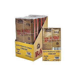 Display Tabaco Para Enrolar Cigarro Raw Classic 25g (CX/5un De 25g)