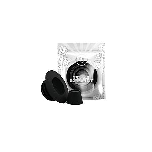 Kit De Borracha Soft Touch Temple - Preto