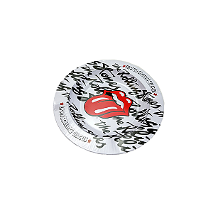 Cinzeiro De Metal Lion Circus - Rolling Stones Branco
