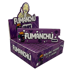 Seda Fumachú 1/4 Sabor Grape (15 Livretos com 50 Folhas)