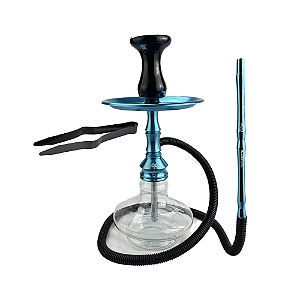 Narguile Completo Zenith Floop - Azul BB