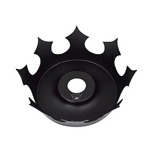 Prato Regal Hookah Crown Tray Black