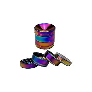 Dichavador De Metal DK Cuia Rainbow 4F