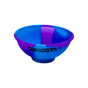 Cuia De Silicone Chapogreen Mix Color - Roxo/Azul Claro