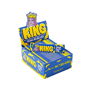 Seda King Original King Size Regular (Caixa C/50 Livretos De 33 Folhas)
