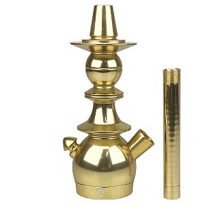 Stem Narguile Sultan Kini Colors - Dourado