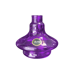Vaso Al Farid Pequeno 13cm - Roxo