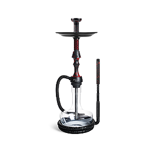 Narguile Completo Triton Viper Splash Caixa - Vermelho