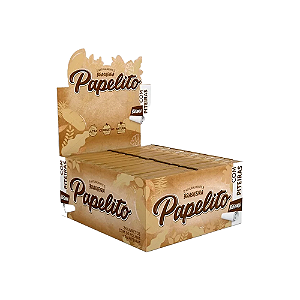 Seda Papelito King Size Brown C/ Piteira (24 Livretos C/36 Folhas)