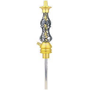 Stem Narguile EBS Hookah Nexus 4.0 - Dourado/Preto