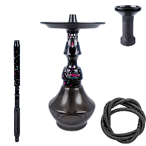Narguile Triton Viper SV Cyber Splash - Branco/Rosa