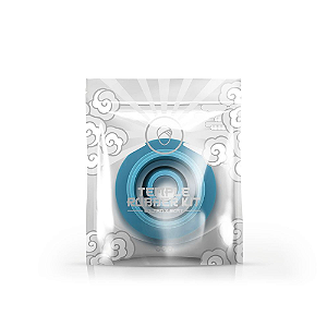 Kit De Borracha Soft Touch Temple - Azul