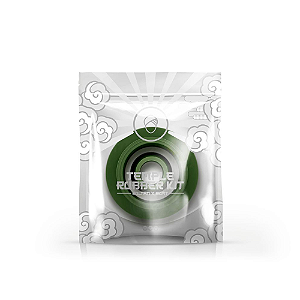 Kit De Borracha Soft Touch Temple - Verde
