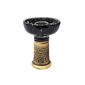 Rosh Yes Hookah New Rustic - Preto/Branco