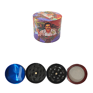 Dichavador De Metal DK Full Pablo Escobar - Modelo 2