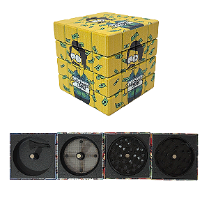 Dichavador De Metal DK Cubo Mágico Pablo Escobar - Modelo 4