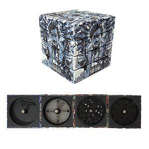 Dichavador De Metal DK Cubo Mágico Pablo Escobar - Modelo 3